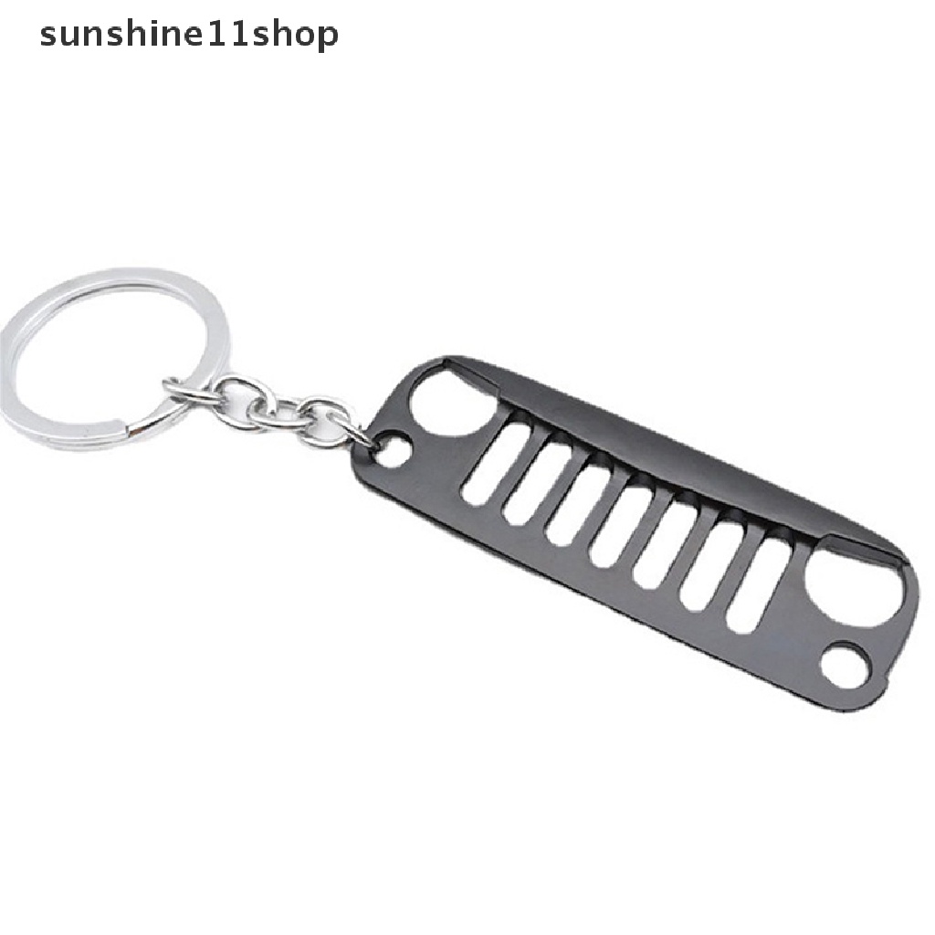 Sho Stainless Steel Car Front Grill Design Gantungan Kunci Mobil Grill Keychain Gantungan Kunci N