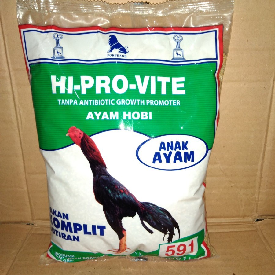 READY TERMURAH  HI PRO VITE A 591 1 KG PAKAN ANAK AYAM BANGKOK FILIPIN PENUHI MASA PERTUMBUHAN