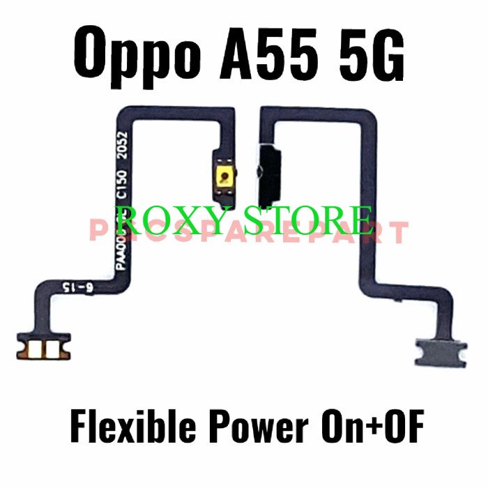Original Flexible Connector Power On of Oppo A55 5G - A55 - Flexibel Original