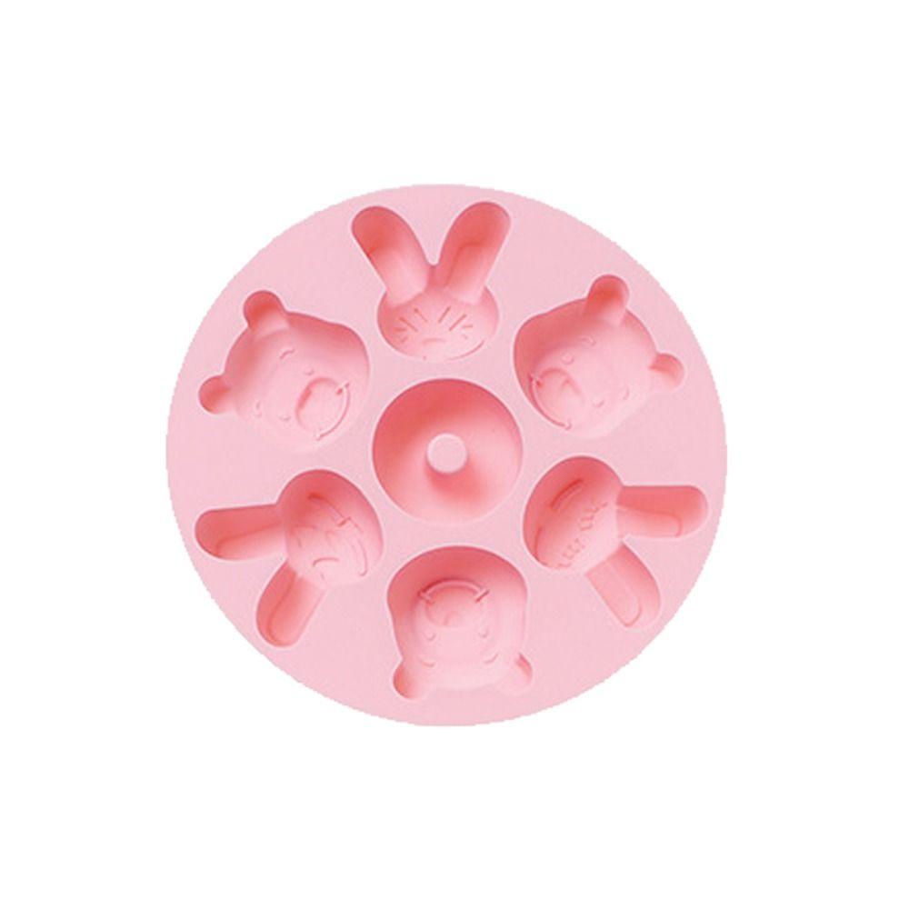 Cetakan Silikon SOLIGHTER Easter Handmade Soap Mould Baking Pan 7rongga