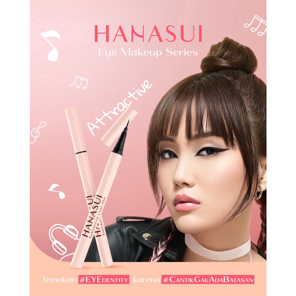 ★ BB ★ Hanasui Eyetractive Liner Pen Black - Eyeliner - Eye Liner