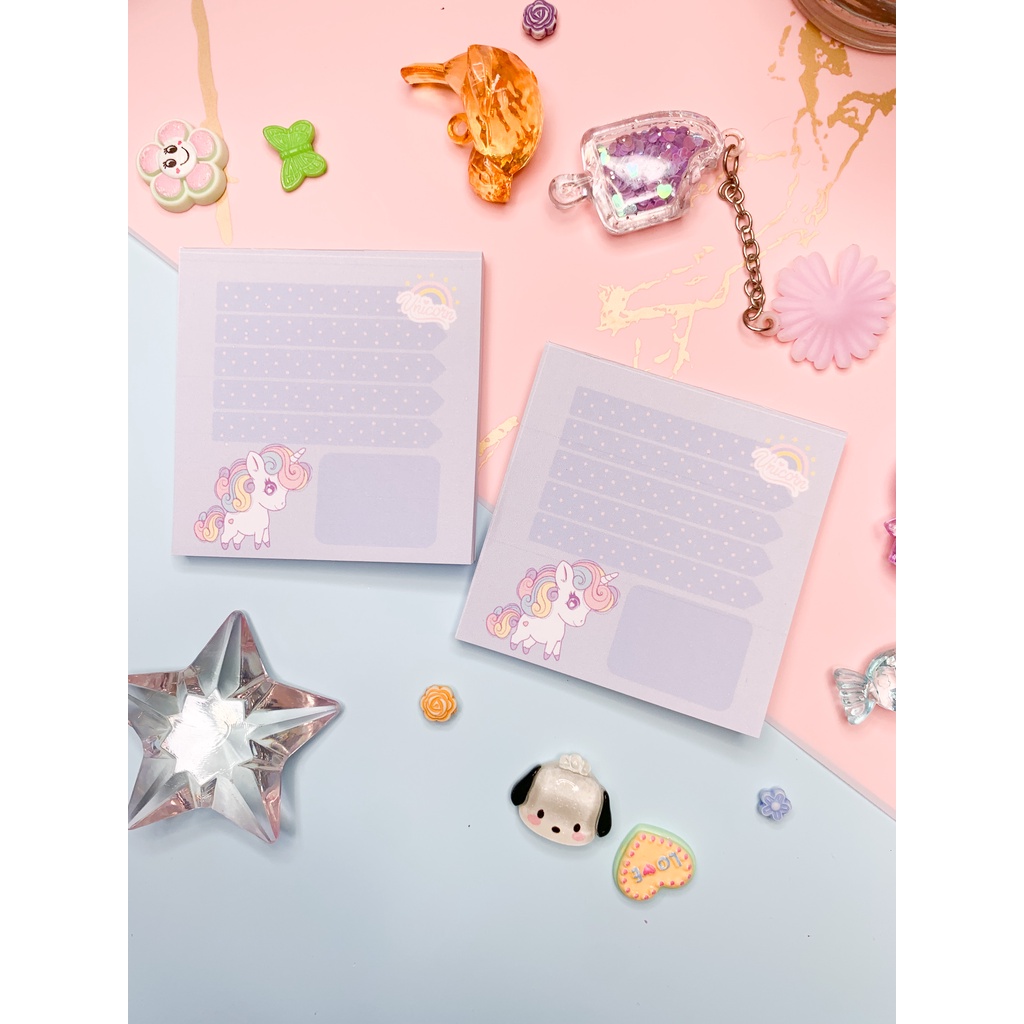 【GOGOMART】Kertas Memo Memopad Memo Notepad / Memo Catatan Bukan Sticky Notes Tempel - MM021