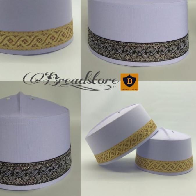 ☈ PECI SONGKOK KOPIAH AKAD NIKAH ASAGOFAH MALAYSIA PUTIH MURAH - PECI PRIA MODEL TERBARU BISA COD ❉