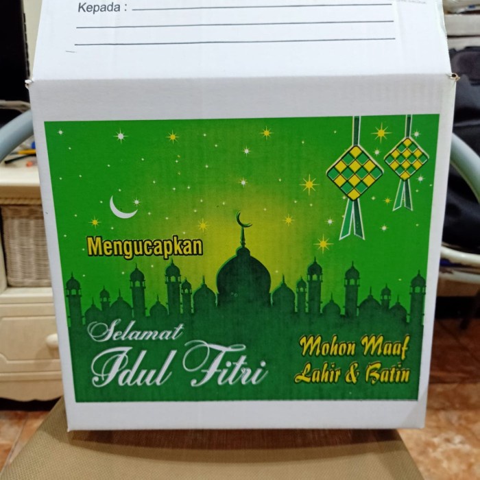 

(COD) PAKET HAMPERS RAMADHAN LADANG LIMA 9IN1 - Box Idul Fitri