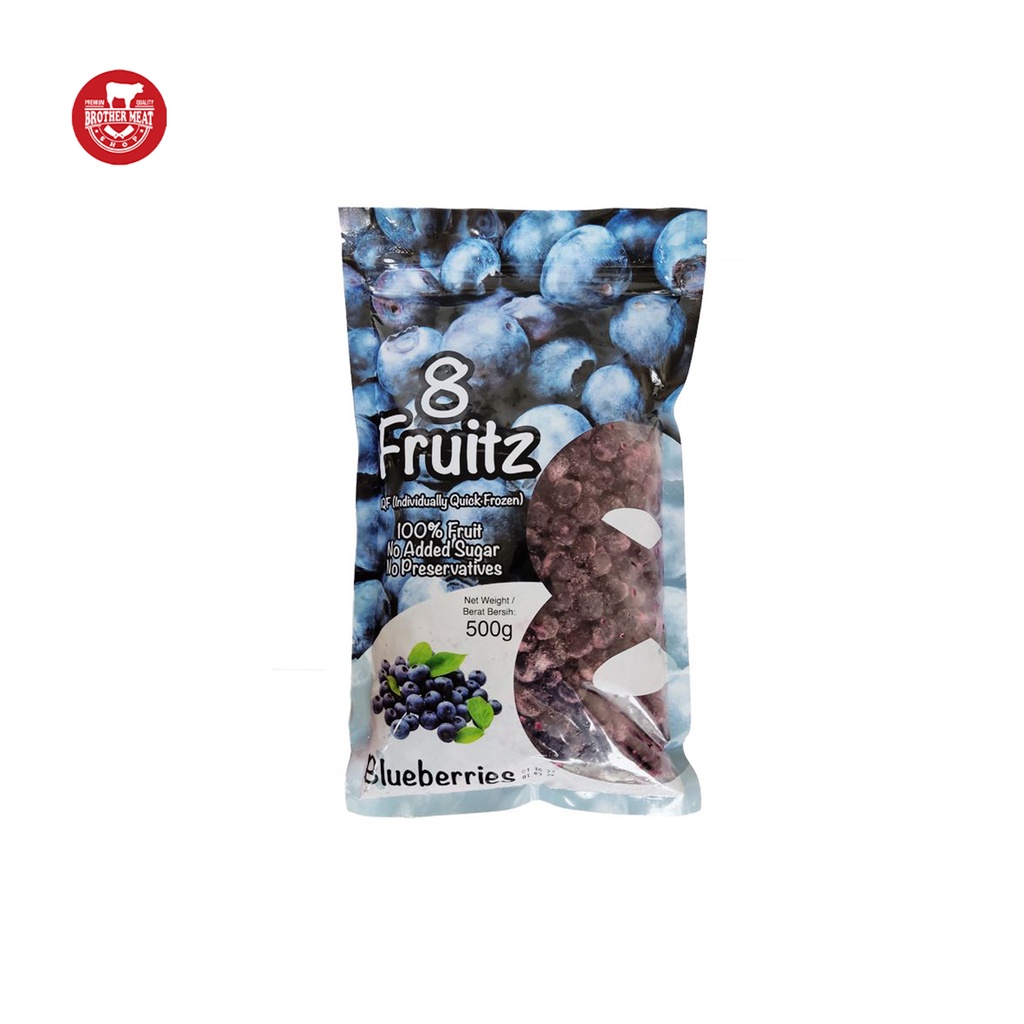 8 Fruitz IQF Frozen Fruits