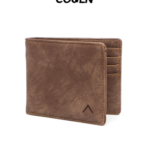 ♬ Cogen GEN I Dompet Pria Kulit Polos ➱