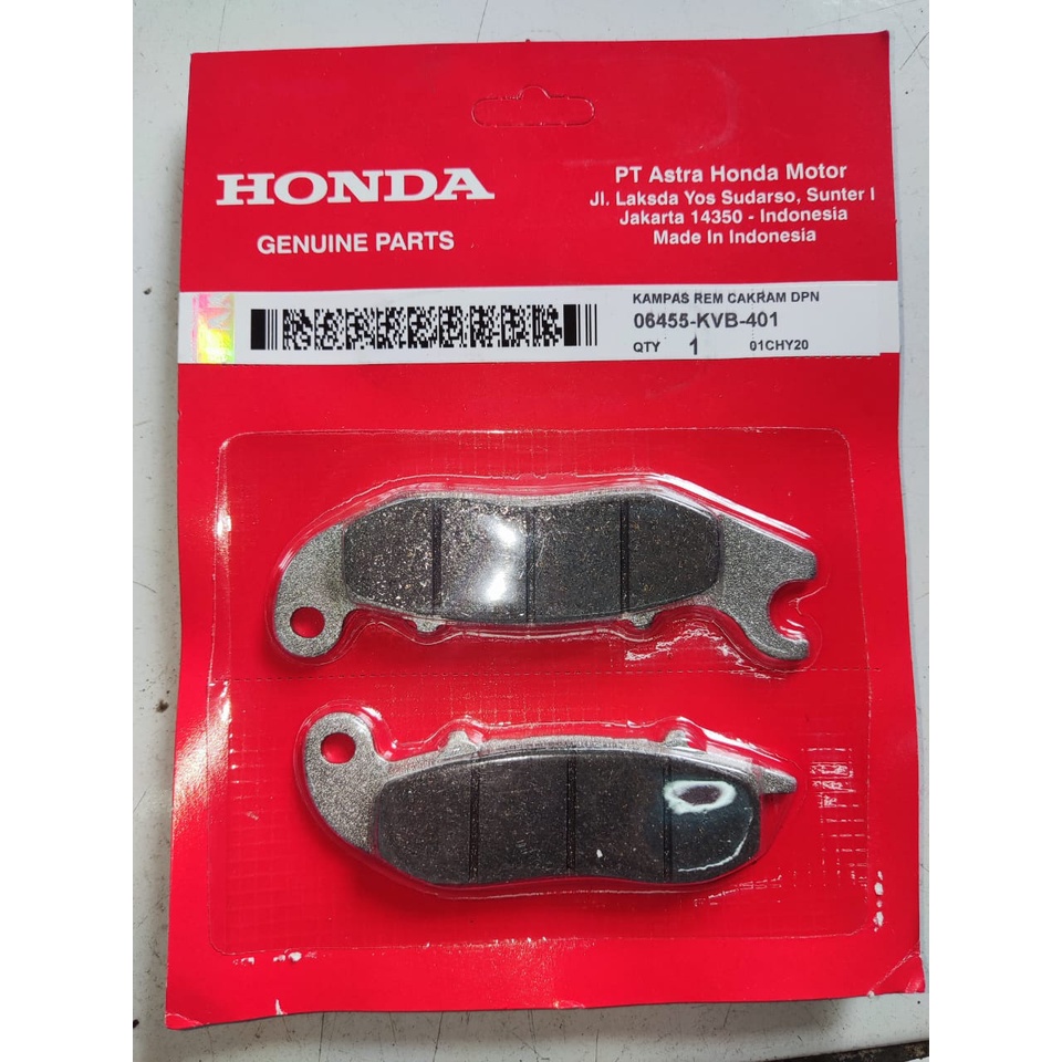 KVB-401 Disped DISPAD DISC PAD Kampas Rem Depan AHM Honda VARIO 110 PCX LAMA