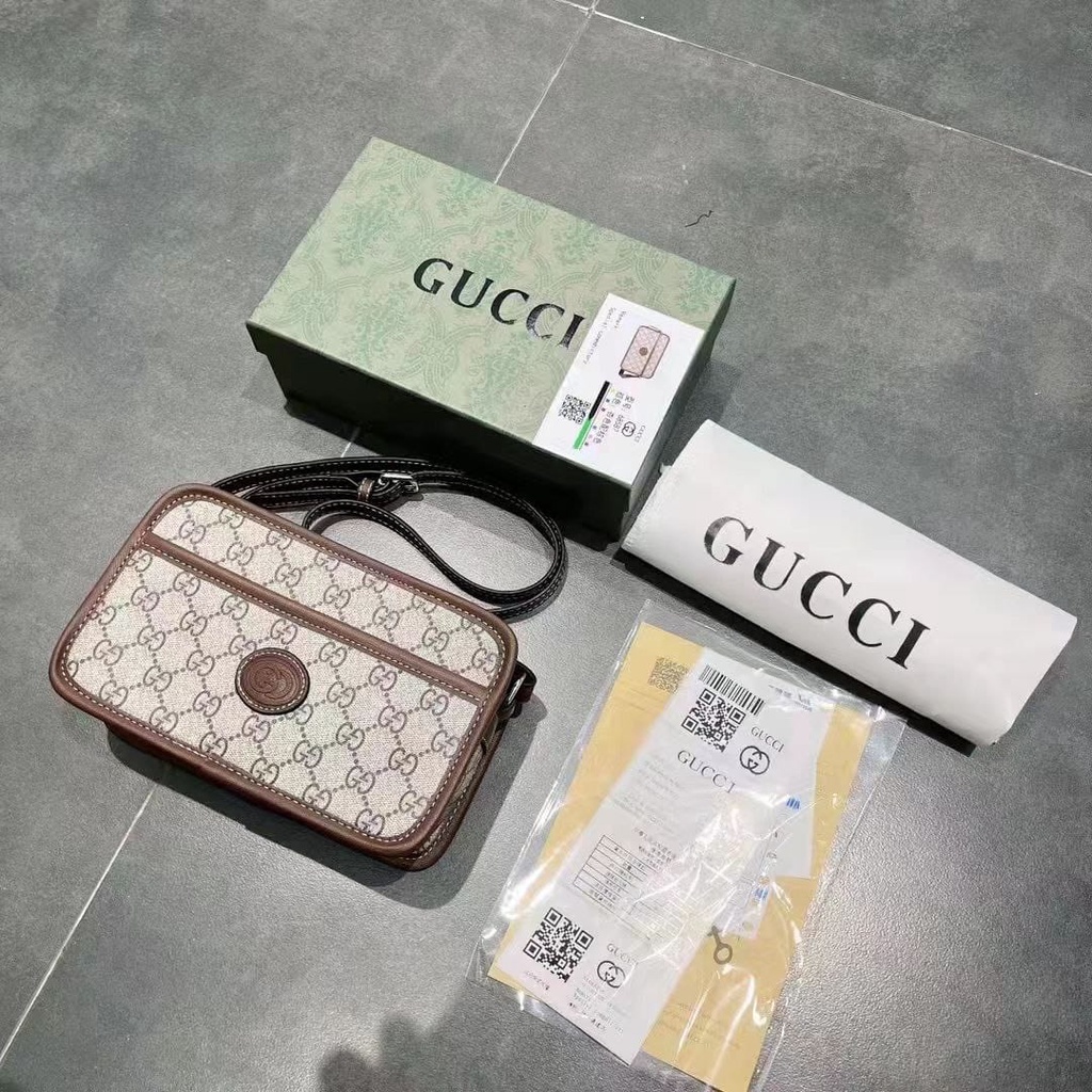 PROMO Tas Wanita Import gucci Mono Tas Pinggang