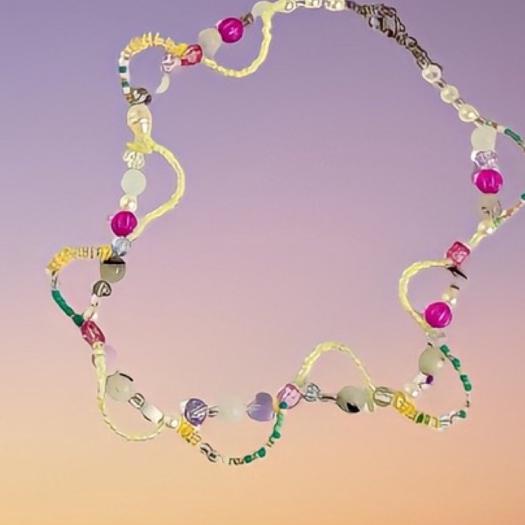 ➯ bubli necklace / beads necklace / kalung manik manik / choker manik manik / necklace beads ➦