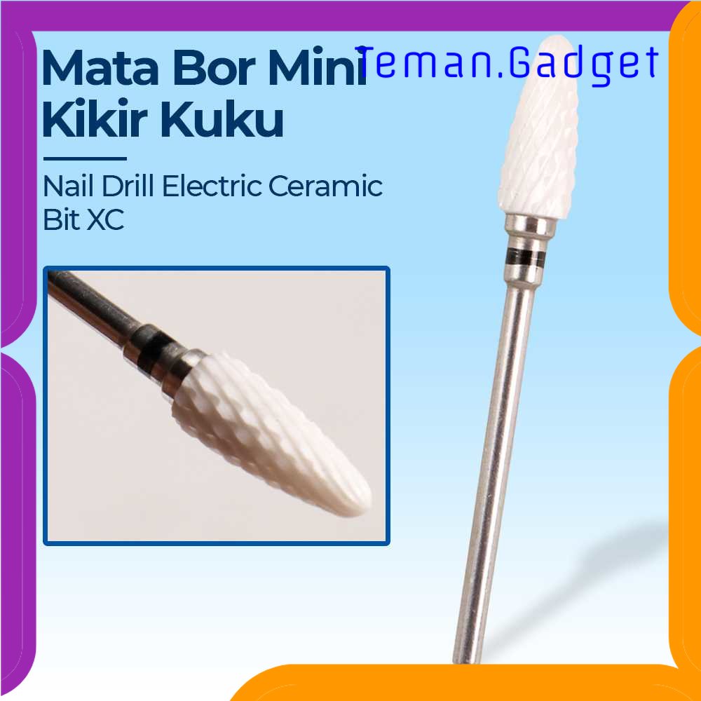 TG - PRW ERUIKA Mata Bor Mini Kikir Kuku Nail Drill Electric Ceramic Bit XC - ER3