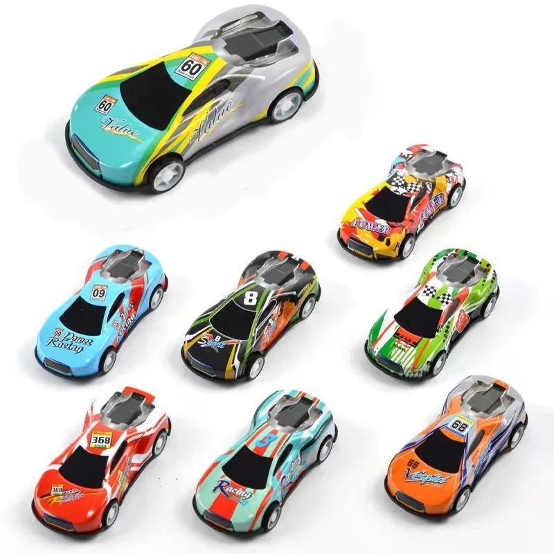 Mainan Mobil Balap Anak Mini Pull Back Bahan Alloy balap Colorfull Racing Mini Car Kids Toys