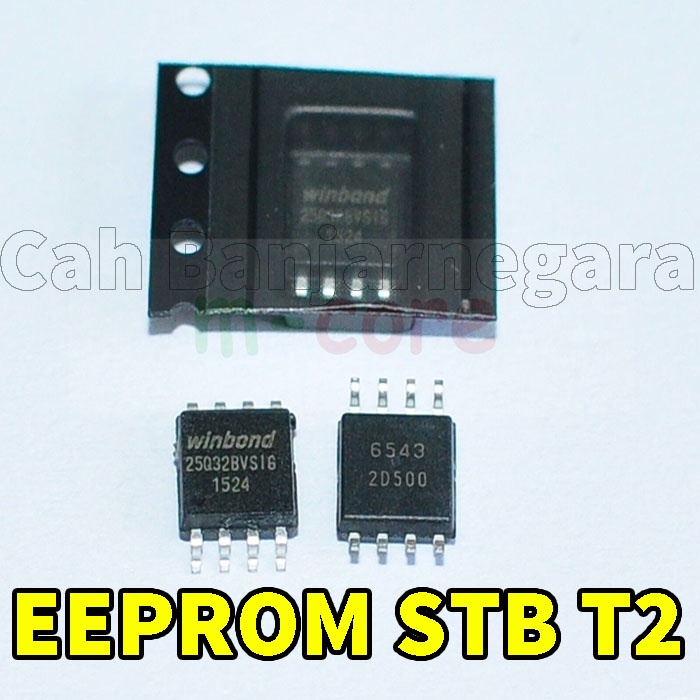 winbond 25q32 ic flash stb digital t2