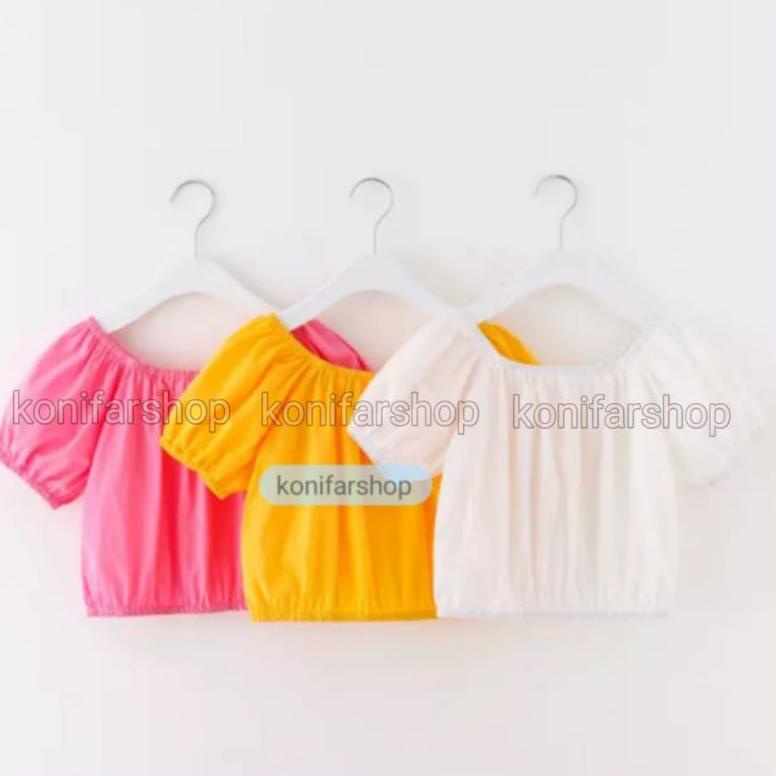 Sabrina Anak Baju Anak Perempuan Blouse Anak Atasan Anak Perempuan Baju Sabrina Anak Cewek Atasan An