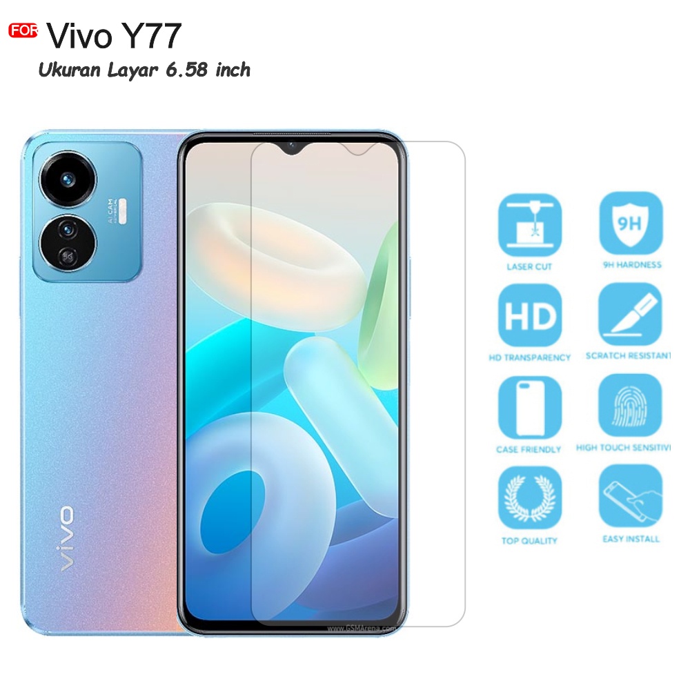 Tempered Glass Vivo Y77 Premium Quality Anti Gores Kaca