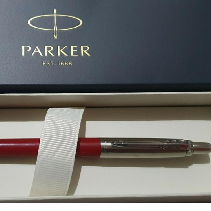 

Harga Favorit Pulpen Parker Jotter Special Red CT Klip Silver Free Grafir Nama
