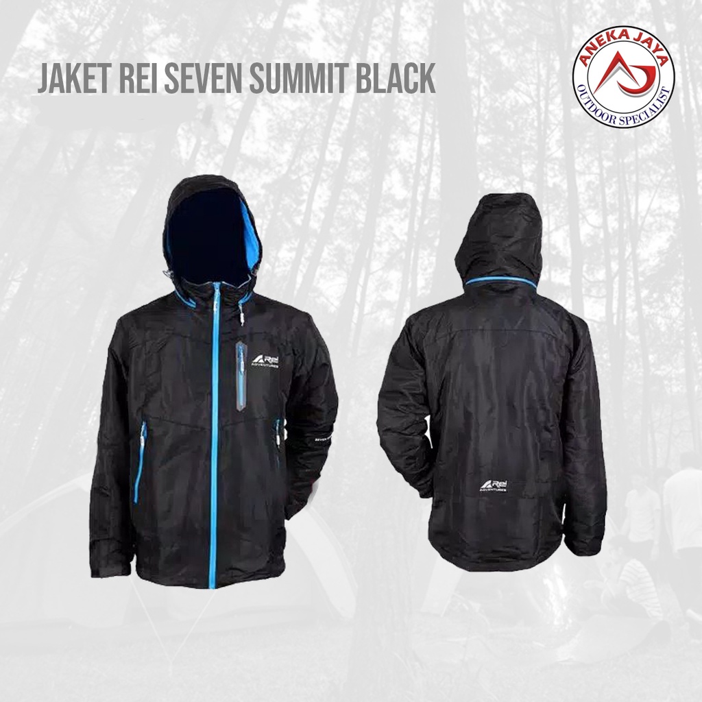 JAKET REI SEVEN SUMMIT BLACK