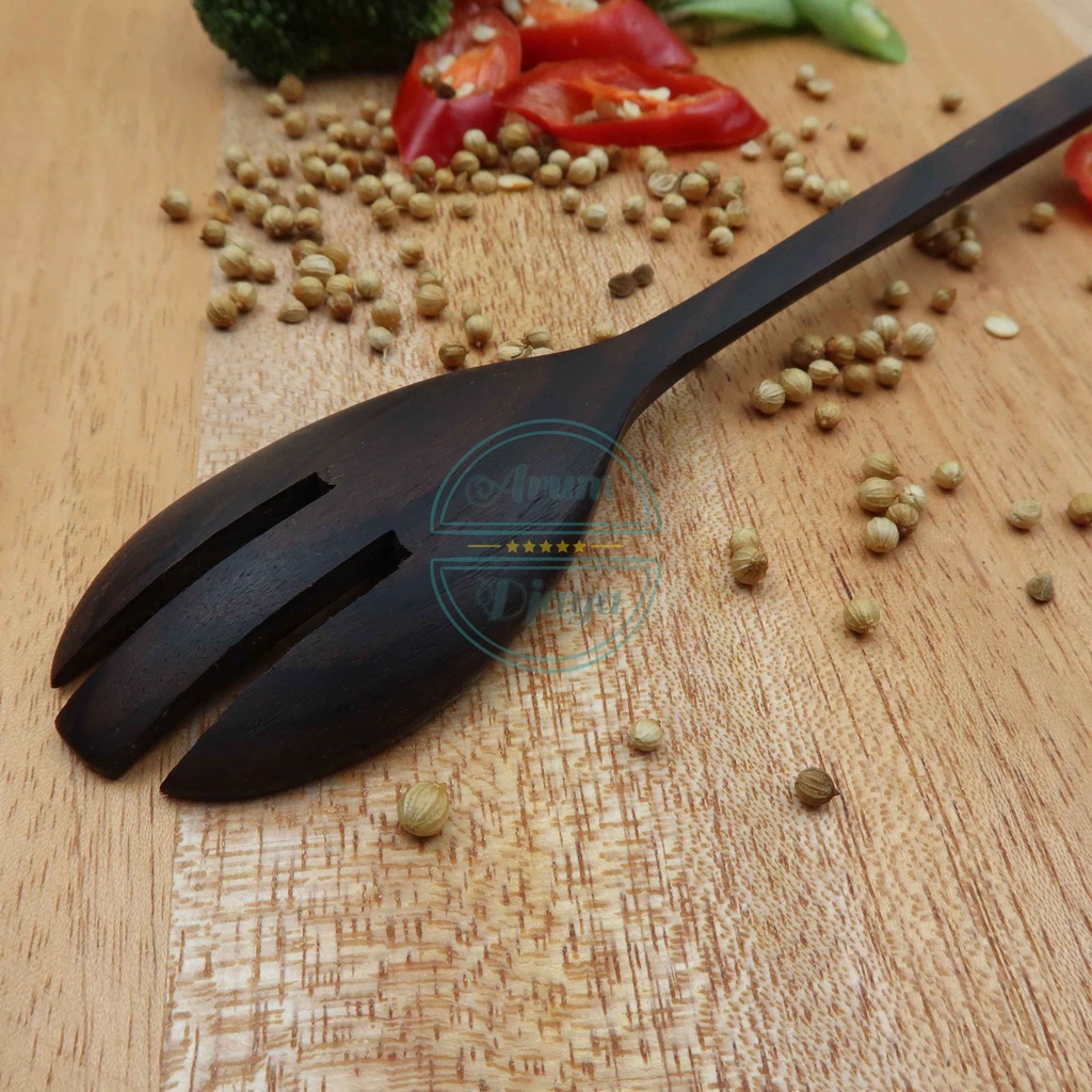 Garpu Salad Sendok Salad Salad Spoon Sendok Salad Kayu Sendok Salad Panjang Sendok Souvenir