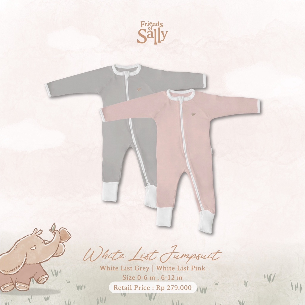 Friends of Sally Two Tone Bamboo Baby Jumpsuit