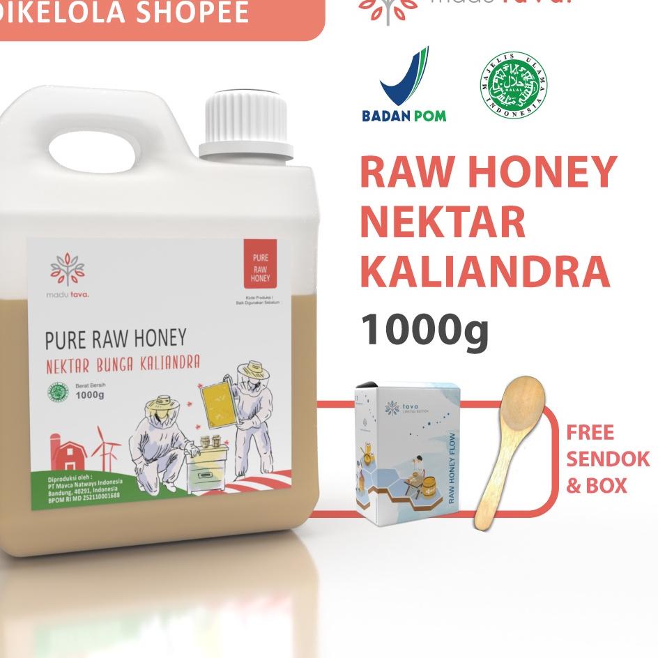 

✷ Asli Murni 1kg Tava Grade A Nektar Kaliandra 100% Alami Pure Natural Raw Honey ♙