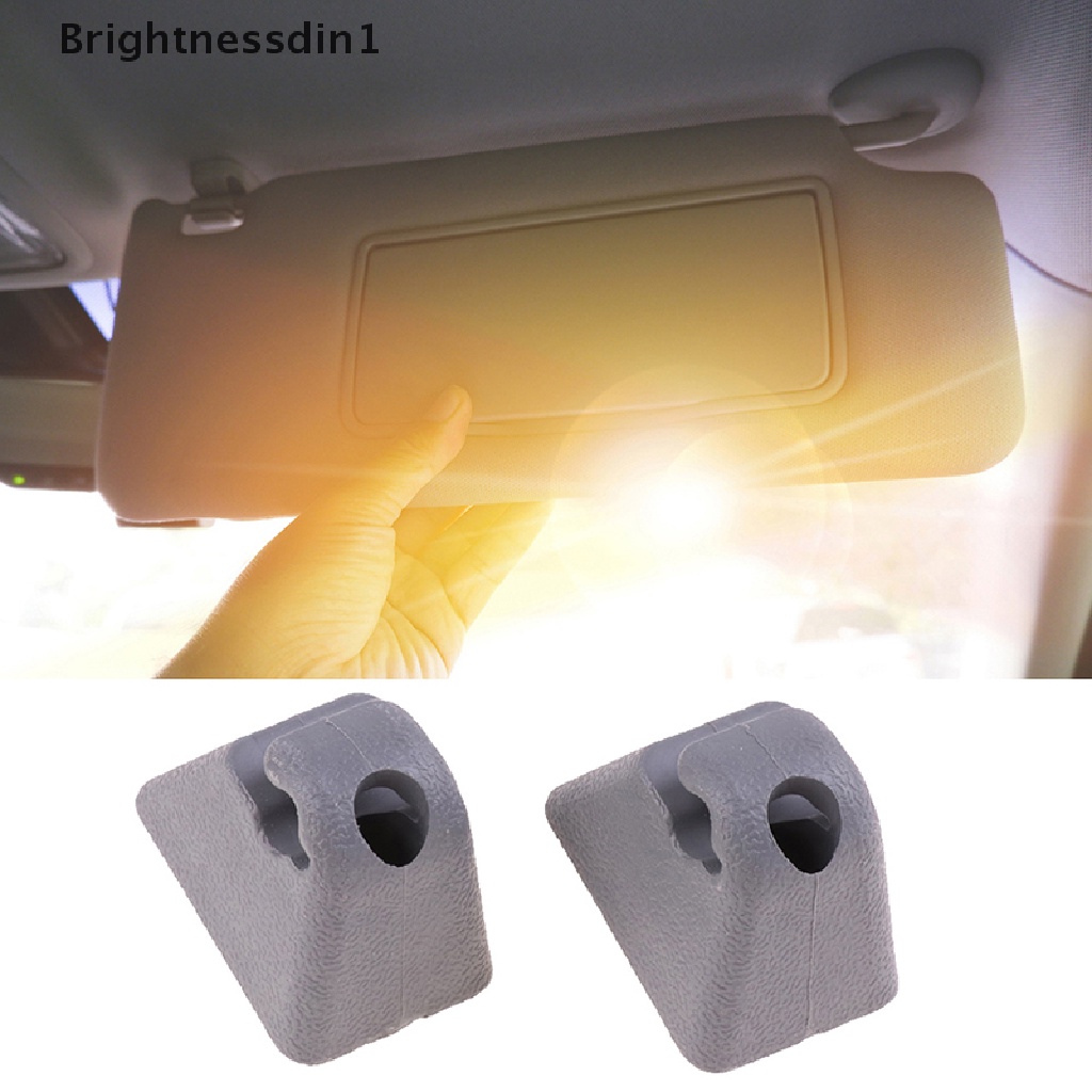 [Brightnessdin1] 2pcs Klip Pelindung Matahari HighQuality Untuk Opel Vauxhall Mount Hook Up Holder Butik