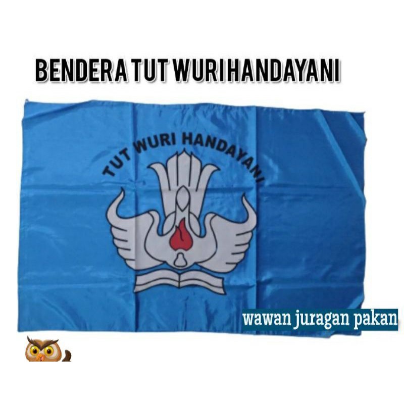 bendera tutwuri handayani ukuran 80x120cm