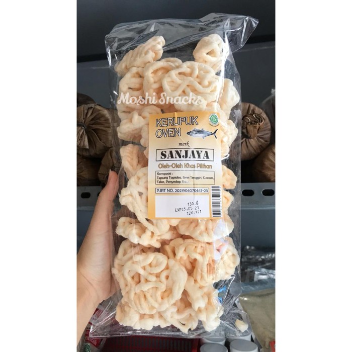 

Terlaris ✨ -Kerupuk Oven Ikan Sanjaya 130gr Asli Bangka / Kerupuk Ikan Bangka2.2.23