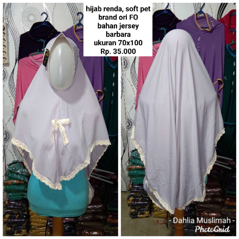 hijab renda FO