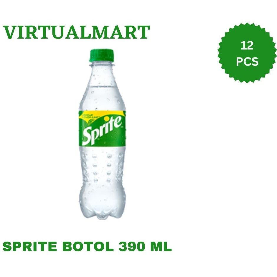 

Sprite Kemasan Botol 390 Ml Perpack 12 Botol