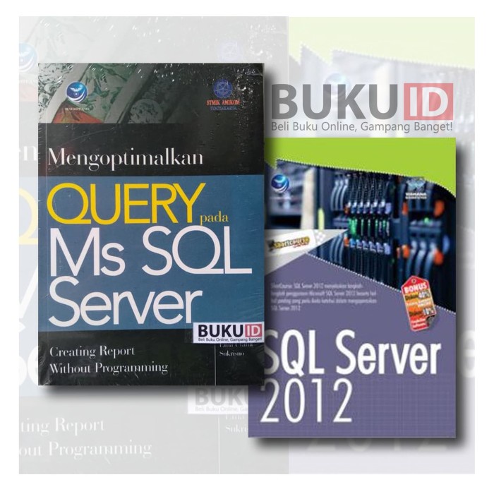 Terlaris Paket Buku Sql Server