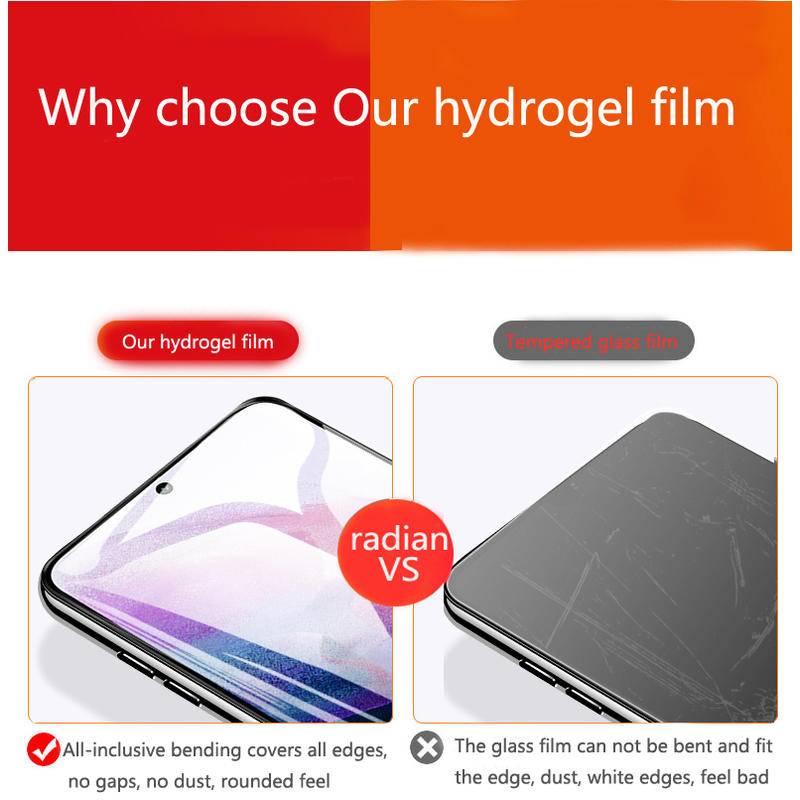 3pcs Untuk OnePlus 77t 8 8T 9 10 R RT Pro Pelindung Layar Hydrogel Film Lembut Ultra-Tipis