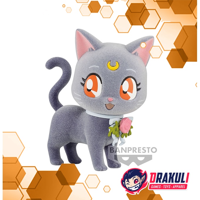 Banpresto Sailor Moon Fluffy Puffy Dress Up Style Luna Artemis Ver. A