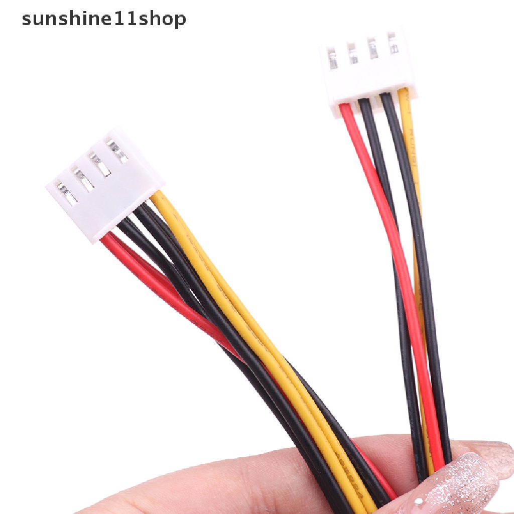 Sho Kabel Listrik SATA 4Pin Ke 1atau 2port Untuk Perekam VCR Hikvision DAHUA Mini 25CM N
