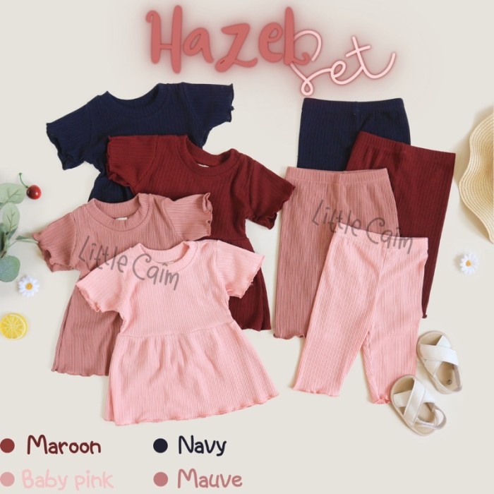 LITTLECAIM - RARA SET | setelan anak perempuan