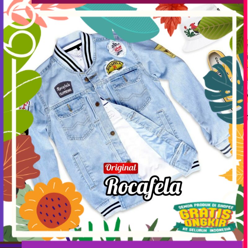 Jaket Jeans Bomber Tempel rip Jaket Jeans Bomber Pria Jaket Jeans Distro Jaket Pria / fusia kuning