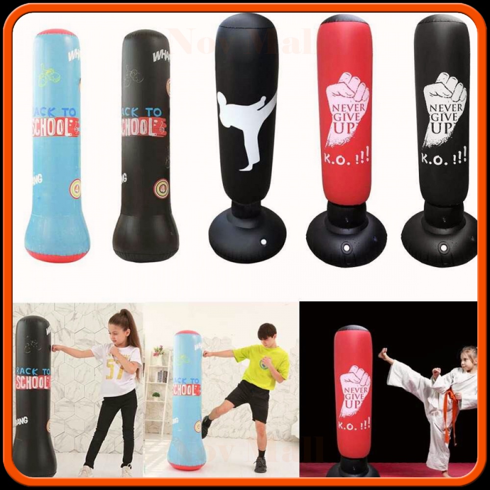 Tiang Samsak Pompa Inflatable Boxing Training Target 120 cm -SP483