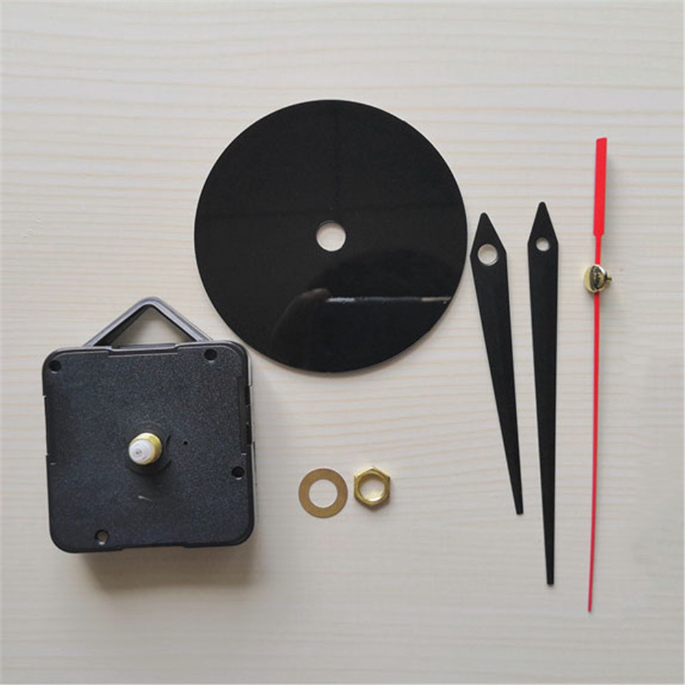 Jam Dinding Akrilik DIY Black Movement Replacement Parts Kit