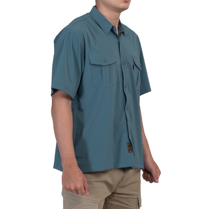 QUICKDRY WORKSHIRT KEMEJA KERJA LENGAN PENDEK BY ENGINEER WORKWEAR