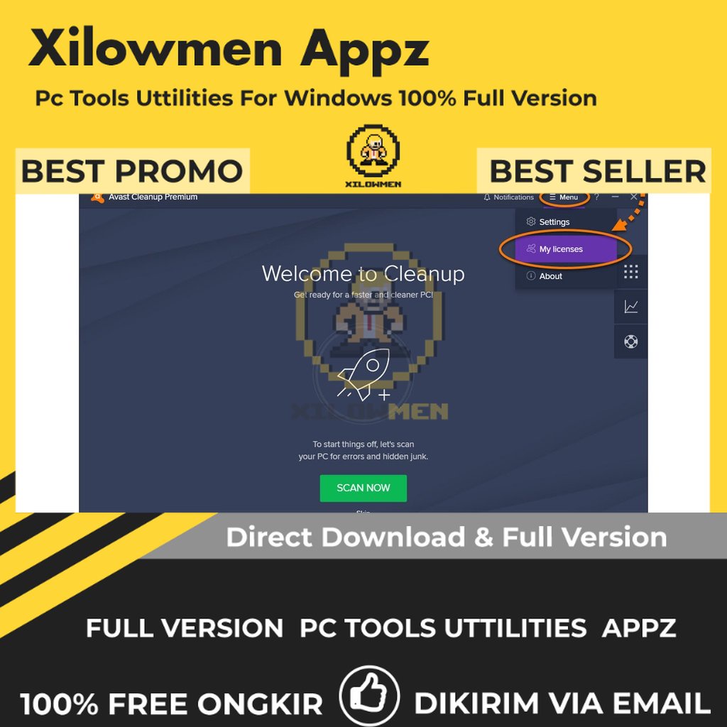[Full Version] Avast Cleanup Premium Pro Lifetime - Pembersih dan Optimasi PC untuk Win