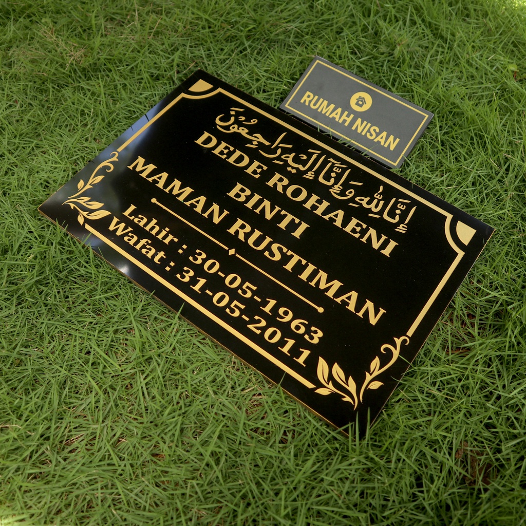 BATU NISAN CIRI MAKAM 20X30 MURAH MERIAH