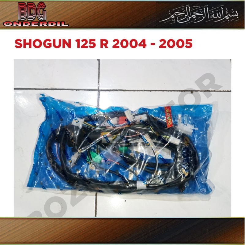 Kabel Body Shogun 125 R / 2004 - 2005 / Cable Bodi Motor / 1 Set / High Quality / Fullset Full 125R