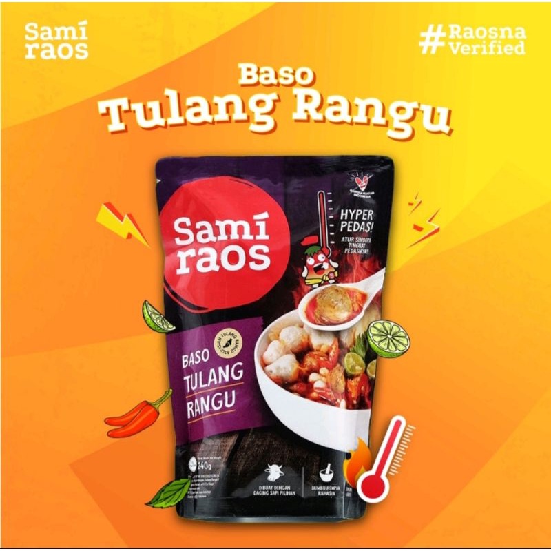 

Bakso Aci Tulang Rangu Sami Raos