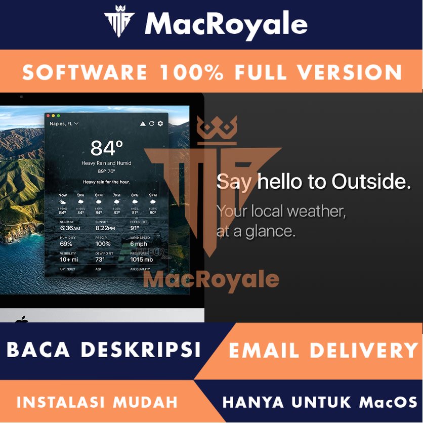 [MacOS] Outside Full Version Lifetime Full Garansi