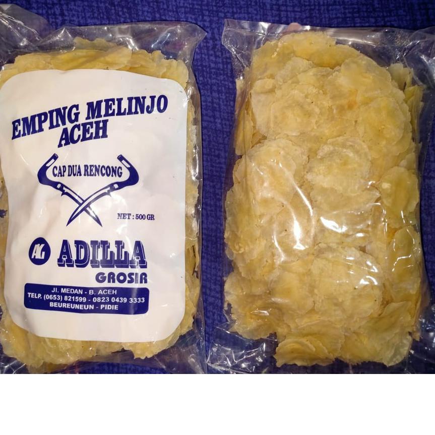 

➽ Emping Aceh Kualitas Super Emping Grade A Super Tipis Melinjo Aceh 500 gr gram gurih renyah ❄