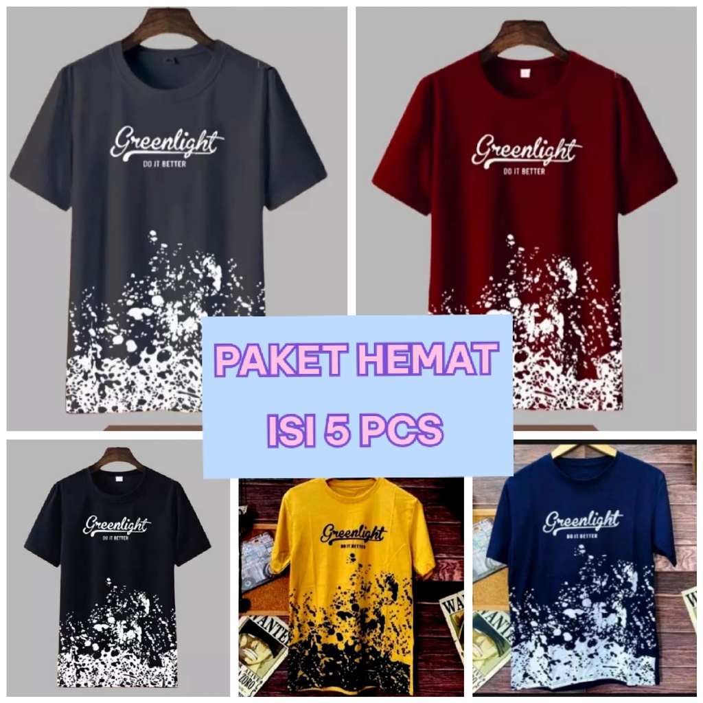 Kaos oblong pria dewasa lengan pendek motif distro keren edisi terbaru ditahun ini