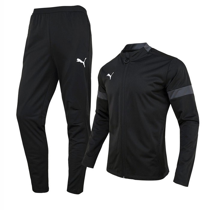 Jata Jaket Dan Celana Puma Ftblplay Mens Sport Tracksuit Black Original