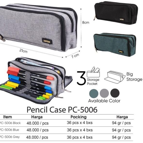 

Update Terupdate Pencil case PC 5006 / Tempat pensil / Tempat alat tulis Joyko Pc-5006 Pc5006