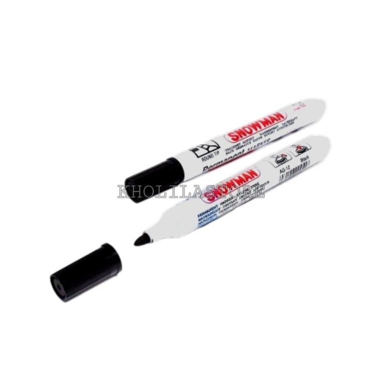 

V23 SPIDOL BESAR SNOWMAN PERMANENT MARKER AG-12 TERPOPULER ↿