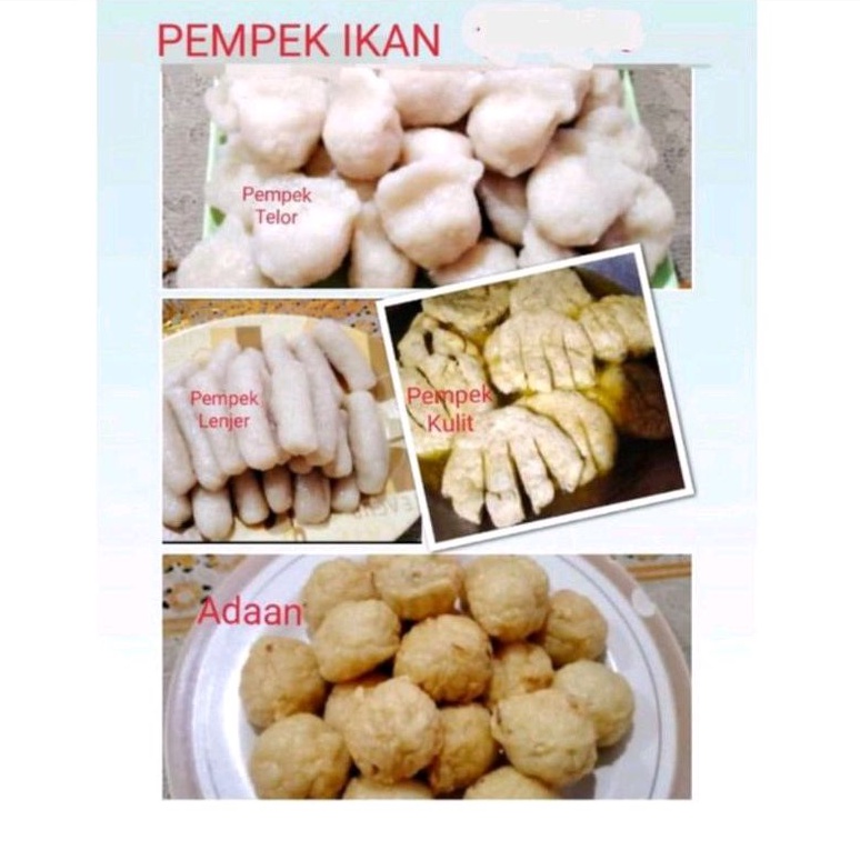 pempek ikan/pempek palembang/pempek murah/pempek