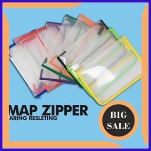 

tools n parts Map Folio Zipper Motif jaring Resleting Berwarna 1F3BZ3