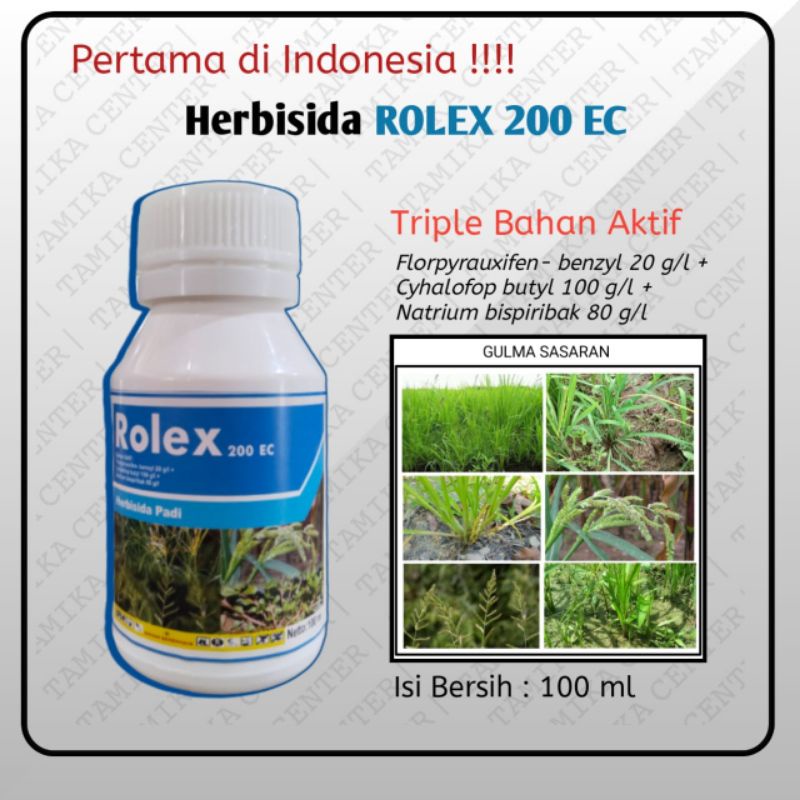 HERBISIDA ROLEX DOSIS TINGGI | SPESIAL RUMPUT PADI SAWAH DAUN LEBAR DAN SEMPIT